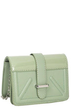 Load image into Gallery viewer, Faux Leather Square mini crossbody Bag in Mint - Bili&#39;s Bougie Boutique
