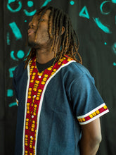 Load image into Gallery viewer, King Shuaib African Print Baseball shirt  (Hoodie not included)
