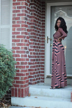 Load image into Gallery viewer, Maxi Wrap Dress in dusty rose - Bili&#39;s Bougie Boutique
