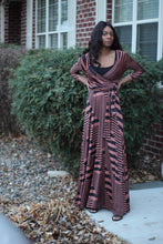 Load image into Gallery viewer, Maxi Wrap Dress in dusty rose - Bili&#39;s Bougie Boutique
