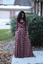 Load image into Gallery viewer, Maxi Wrap Dress in dusty rose - Bili&#39;s Bougie Boutique
