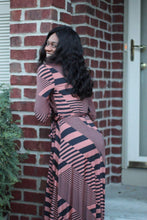 Load image into Gallery viewer, Maxi Wrap Dress in dusty rose - Bili&#39;s Bougie Boutique
