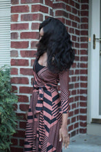 Load image into Gallery viewer, Maxi Wrap Dress in dusty rose - Bili&#39;s Bougie Boutique
