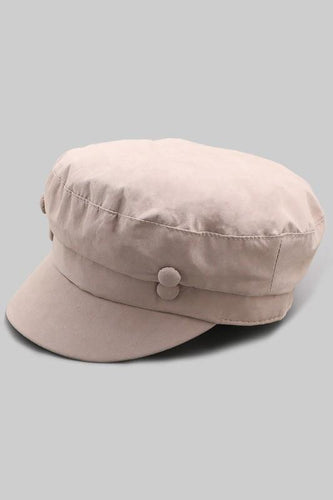 Fashionable Lieutenant Hat mauve - Bili's Bougie Boutique