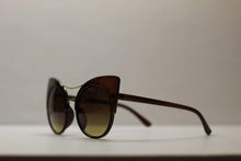 Load image into Gallery viewer, Retro Women CatEye Sunglasses , Gradient Lens, Brown - Bili&#39;s Bougie Boutique
