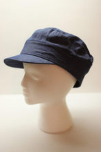 Load image into Gallery viewer, Fashionable Faux Denim Cabbie Hat - Bili&#39;s Bougie Boutique
