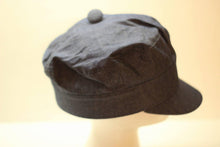 Load image into Gallery viewer, Fashionable Faux Denim Cabbie Hat - Bili&#39;s Bougie Boutique
