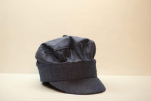 Load image into Gallery viewer, Fashionable Faux Denim Cabbie Hat - Bili&#39;s Bougie Boutique
