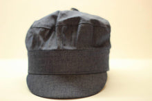 Load image into Gallery viewer, Fashionable Faux Denim Cabbie Hat - Bili&#39;s Bougie Boutique
