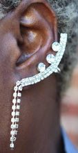 Load image into Gallery viewer, Crystal Asymmetrical Earrings - Bili&#39;s Bougie Boutique
