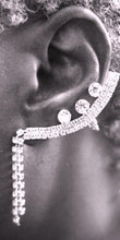 Load image into Gallery viewer, Crystal Asymmetrical Earrings - Bili&#39;s Bougie Boutique
