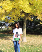 Load image into Gallery viewer, Queen Hauwa ankara t-shirt - Bili&#39;s Bougie Boutique
