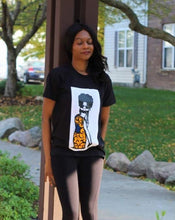 Load image into Gallery viewer, Queen Mariam  ankara t-shirt - Bili&#39;s Bougie Boutique
