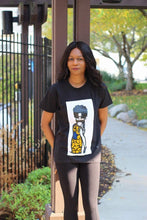 Load image into Gallery viewer, Queen Mariam  ankara t-shirt - Bili&#39;s Bougie Boutique
