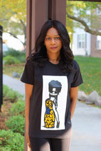 Load image into Gallery viewer, Queen Mariam  ankara t-shirt - Bili&#39;s Bougie Boutique
