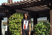 Load image into Gallery viewer, Queen Kamilah ankara t-shirt - Bili&#39;s Bougie Boutique
