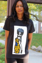 Load image into Gallery viewer, Queen Mariam  ankara t-shirt - Bili&#39;s Bougie Boutique
