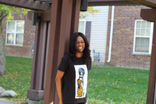 Load image into Gallery viewer, Queen Mariam  ankara t-shirt - Bili&#39;s Bougie Boutique
