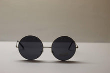 Load image into Gallery viewer, Women&#39;s  round sunglasses ,Silver - Bili&#39;s Bougie Boutique
